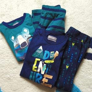 Lot of 2 Eddie Bauer Pajamas sets, Size XS(5/6)